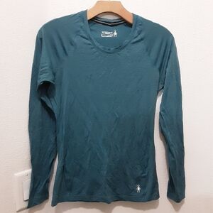 Smartwool Merino 150 Crew Long Sleeve Teal
